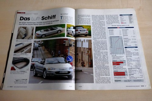 Mot 2001 chrysler sebring - 19/2001,
