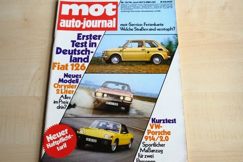 Mot 1973 chrysler - 12/1973, 2