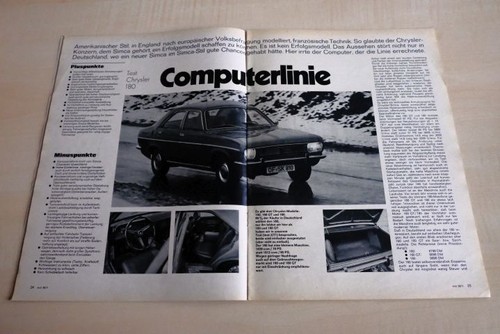 Mot 1971 chrysler 180 - 180, mit