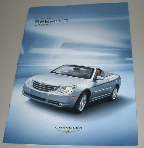 Auto prospekt chrysler sebring - chrysler,